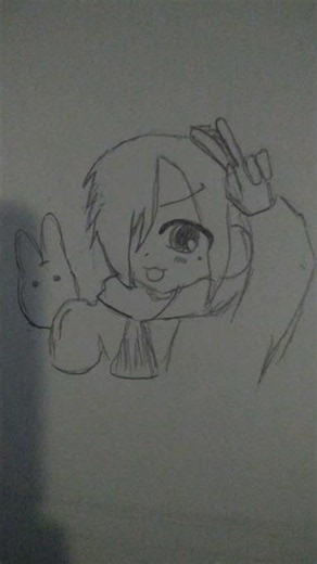 ペア画する人いなくて泣く😢 #自作編集 #イラスト #没 #人気になりたい