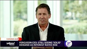 Ferguson CEO sees ‘good, solid underlying demand’ for building supplies