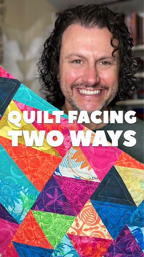 25K views · 414 reactions |  Want to finish your quilt with a clean, modern edge? No binding needed! In my latest video, I’m showing you 2 ways to face a quilt—including the triangle method and the no-triangle method! Which one will you try? Watch the full tutorial on YouTube to get all the details![https://youtu.be/B8cg_VbQXmQ]#QuiltFacing #NoBinding #QuiltingTutorial #SewingTips #QuiltFinishing #ModernQuilting #QuiltTutorial #FabricLove #CreativeQuilting | Mx Domestic | Facebook