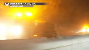 3K views · 143 reactions | NEW VIDEO: Donner Pass has become extremely treacherous with the blizzard conditions continuing to rage over the Sierra Nevada. | WeatherNation | Facebook