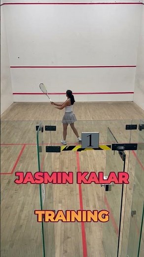 Jasmin Kalar | Squash training