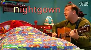Elmo Ricky Gervais Celebrity lullaby