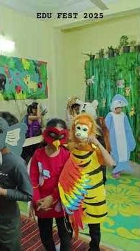 EDU FEST#bachapan#school#very##talented#kids#landforms#plains#project#firegirl#no stagefear#loukya👌#