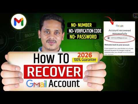 2step verification gmail recovery | How to recover gmail account 2026