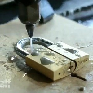 113K views · 508 reactions | Lock cut by Water Jet Machining (Abrasive Jet machining) Credit:@mechanic_image | Machine Power | Facebook
