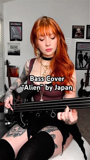 One of my favorite Mick Karn basslines - Alien by Japan #bassplayer #mickkarn #fretlessbass