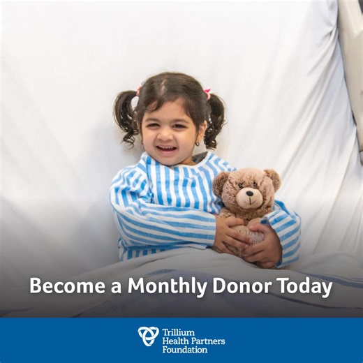 📢BIG NEWS! We're kicking off 2026 with an incredible opportunity for our community. Become a monthly donor by January 31st and Brent and Jodie Cator will match your gifts for an ENTIRE YEAR! That's 12 months of doubled support for life-changing care in your community. Your consistent generosity fuels vital equipment, cutting-edge technology, and compassionate programs across Credit Valley Hospital, Mississauga Hospital, and Queensway Health Centre. Help us build a healthier future, close to hom