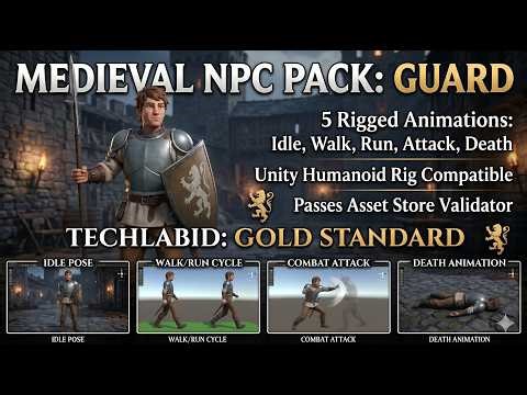 Medieval NPC Pack Guard