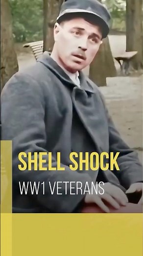Shell Shocked Soldiers Years After Leaving the Trenches #ww1 #trauma #shorts