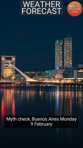 WeatherAvenue.com | Your 9 February 2026 weather update for Buenos Aires ☁️ Weather checklist Buenos Aires on 9 February 2026: Partly Cloudy • 28°C • 5 km/h •... | Instagram