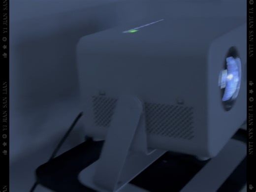 强烈推荐一下这款投影仪，坚影X500真实效果测评。