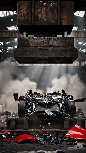 Massive Car Crushing at the Metal Factory | Powerful Machines Destroy Cars in Seconds! 💥