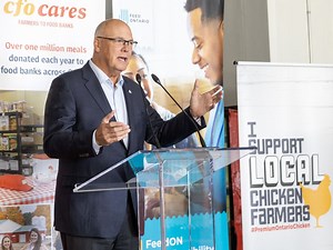 Chicken farmers promise Ontario food banks steady supply of meat