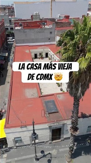 The OLDEST house in CDMX. 😳 #travel #curious #architecture