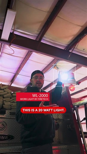 Adding a work light with flood optics to the rear of your truck gives you a wide spread of light and doesn't interfere with your back up camera. Check out our WL 2000 and more work lights on our website. We're here to answer any questions just give us a ring! #firetech #hivizleds #firefighter #firstresponder #fireapparatus #warninglights #scenelights #omen #northcarolina #hiviz