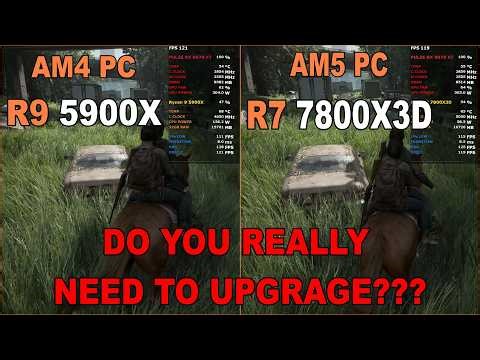 Ryzen 9 5900X Vs Ryzen 7 7800X3D | AM4 VS AM5 |RX 9070 XT | 1440p | Tested in 19 Single Player Games