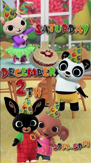 Bing Bunny Birthday Invitation