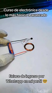 10K views · 95 reactions | Proyecto de electrónica  que fácilmente puedes hacer desde casa. Curso abierto  escríbenos a través del link en mi WhatsApp ✍✅ | Curso de electrónica desde cero | Facebook
