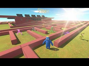 Which Rainbow Friends Character Can Beat the IMPOSSIBLE Maze?! 😱