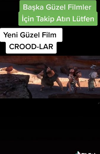 Film : Crood Lar #izlesene #türkfilm #türkçefilm #animations #films #türkfilmi