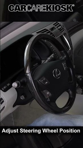 Luxury Comfort Unlocked: Lexus LS460 (2007-2012) Steering Wheel Adjustment