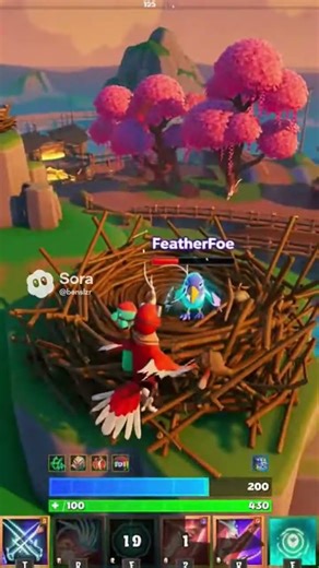 Bird Game 3 gameplay, taking the nest