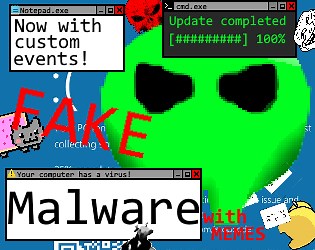 Fake Malware - Troll Tool (Prank your friends) by Henrr0ry