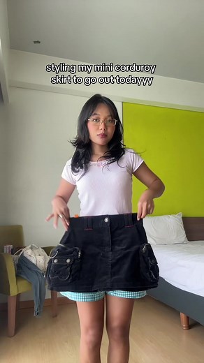 Stylish Mini Corduroy Skirt Outfit | Get Ready to Impress