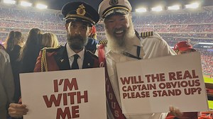 The real Captain Obvious joined Nats Captain Obvious at the World Series, obviously
