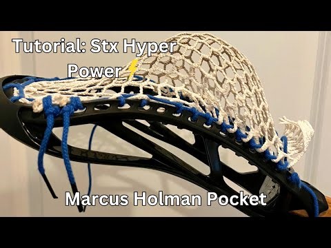 How to String Marcus Holman pocket in an STX Hyper Power