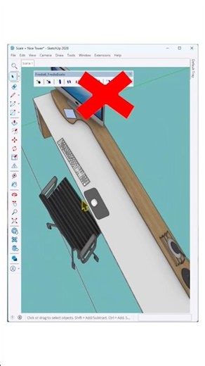 Adjust full model without rebuilding everything A cleaner way to resize furniture setups in SketchUp