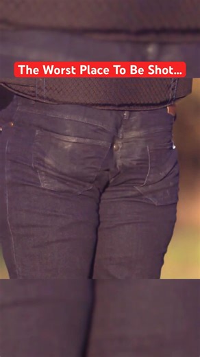 Worst Place To Get Shot… Ft. Kentucky Ballistics #shorts #funny #comedy