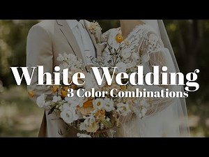 White Wedding Decorations ✨ | Elegant & Timeless Ideas for 2025 & 2026