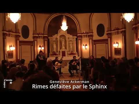 Rimes défaites par le Sphinx | saison 2025-2026