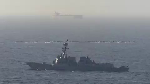 U.S. naval vessels are on patrol in the Gulf of Oman as CENTCOM continues to execute a U.S. blockade on ships entering and departing Iranian ports. U.S. forces are present, vigilant, and ready to ensure compliance.