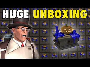 UNBOXING 50 HALLOWEEN 2024 CASES IN TF2...