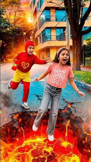 My little sister is in danger ⚠️ 😱