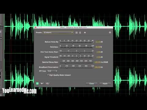 How to Easily Remove Hiss From Audio in Adobe Audition
