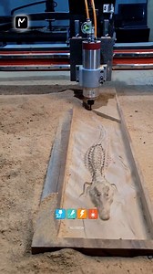 131K views · 959 reactions | Detailed down to the scales!朗 Use UTECH CNC router to easily create crocodile reliefs, bringing every texture to life. Whether you're creating artwork or customizing your designs, you'll create stunning three-dimensional effects. #utechcnc #cncmachining #wooddoormaking #woodworking #furniture #cncrouter #engravingmachine #woodworkingmachinery | UTECH CNC | Facebook
