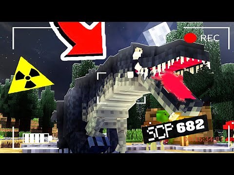 PLUS TU NOURRIES SCP-682, PLUS IL GRANDIT SUR MINECRAFT