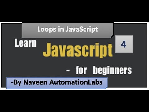 Different Loops (for, while, do-while, for-in, for-of) in JavaScript - Part -4