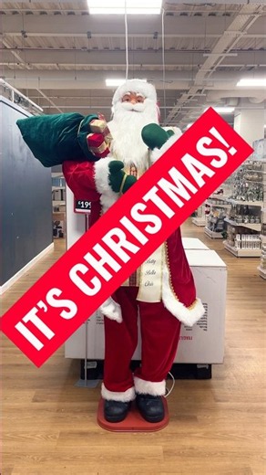It’s already beginning to look at lot like Christmas in the shops. Spotted this fella at The Range.