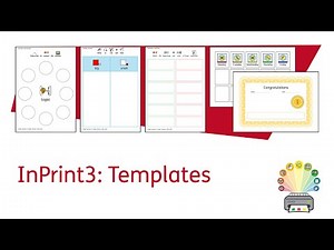 InPrint 3 Tutorial - Using Templates