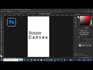 How to Rotate Canvas in Photoshop