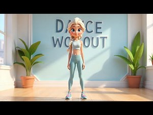 Elsa Dance Workout for Kids | Fun Baby Dino Song 🦖💃