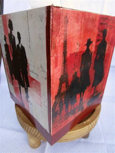 Handmade Wooden Tissue Box, Catwalk Themes, Paris, Fashion Show - Etsy