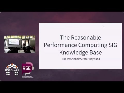 Reasonable Performance Computing SIG: Identify & Document Performance Traps in Research Software