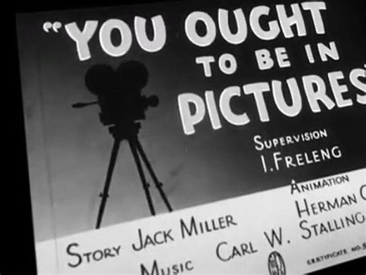 Looney Tunes Golden Collection Volume 2 Disc 4 E015 - You Ought to be in Pictures