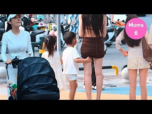 Charming Moms —— Tempting Curves ｜ Moms in Tight Clothes & Moms with Bare Legs ｜ 4K-HDR ｜ EP6
