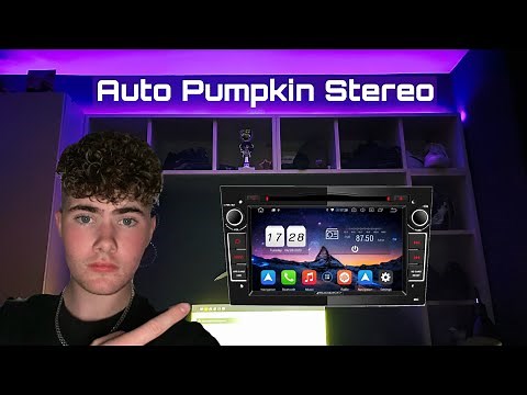 Installing auto pumpkin stereo |Apple & Android car play | (how to fully set up car play )